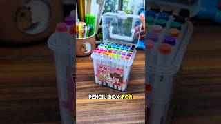 This box 😱 contains 50 colour pencils  #shorts