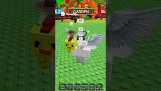 MY SUBSCRIBER GAVE ME CHICKEN ZOMBIE IN GROW A GARDEN!!!  OMG! #roblox  #growagarden