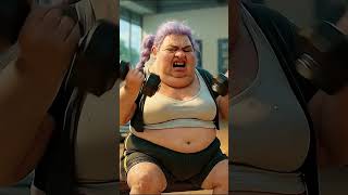 RUMI from a fat girl to a beautiful girl | Kpop Demon Hunters #shorts #kpopdemonhunters #funny