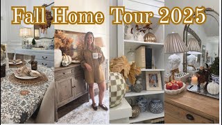 Cozy Fall Home Tour 2025 🍂 | Traditional & Elegant Autumn Decorating Ideas!!