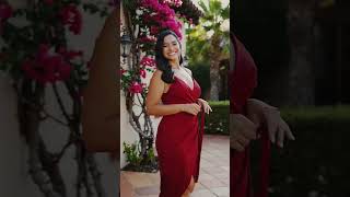 Curvy Crimson Confidence #fashion #dress #beauty #luxury #luxuryfashion