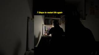 Restart your life💪#studymotivation #stayfocused #neet #success #upsc #consistent #mbbs #hardwork