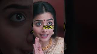Rashmika Mandanna 💕 transformation ❤️‍🔥😱|evolution| #shorts #rashmikamandanna #actress #rashmika