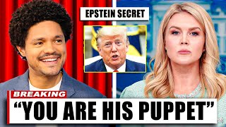Trevor Noah DESTROYS Karoline Leavitt in Brutal Live TV Showdown!