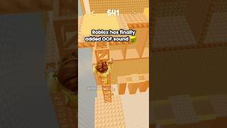 The OOF SOUND is Back 🔥😱 #Roblox #Shorts #Robloxrant #Robloxupdate #Viral