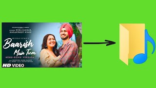 How to download mp3 songs in laptop for free?