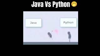 Java Vs Python 🤭 #programming #java #python #computerscience #coding #comedy #shorts