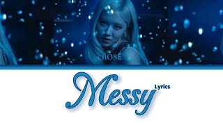 Rosé MESSY lyrics for F1®