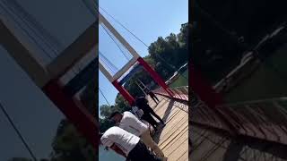 Rocking bridge #kaptai_lake