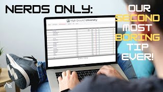 2-Minute Tips: NERDS ONLY: Our SECOND MOST BORING Tip Ever!