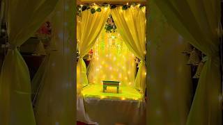 My Home Ganpati Decoration 2023 😍😍 #shorts