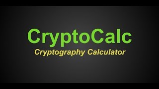 #PNP CryptoCalc-App-Demo