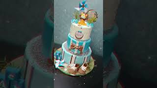 Birthday cake#newghiblitrend#ghibliart#viralshorts#akshitacooking&bakery
