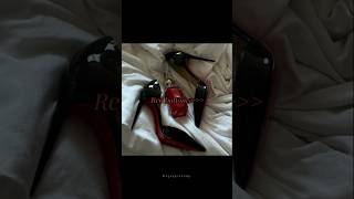 Louboutin heels are love💗👠✨ #louboutinheels #heels #aesthetic #redbottoms #cherryred #money #women