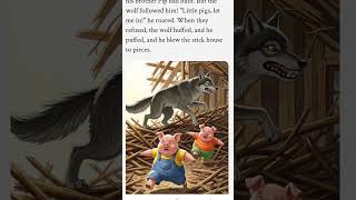 The three little pigs and the big, bad wolf #threelittlepigs #storybook #story