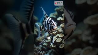 Banggai Cardinalfish in Soft Reef Light#wildlife #aiart #nature #aianimation #aiartmodellookbook