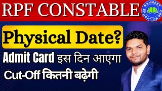 RPF Constable 2025 Physical Date OUT NOW? 