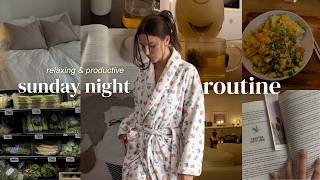 日曜夜のリセットルーティン | 生産的な一週間に向けての準備：掃除と心地よいセルフケアのVlog