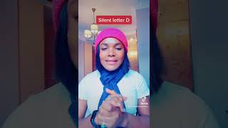 Learn to pronounce words with silent letter ‘D’