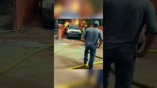 Unexpected Bravery: Homeowner Risks Life to Save Dog from Devastating Fire