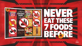 Never eat these 7 foods before bed #health #facts #motivation #fruit #nutrition