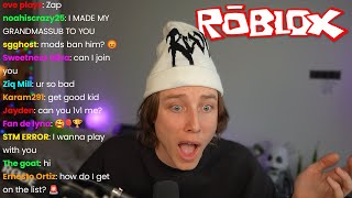 stream ends when i beat every Roblox game with YOU
