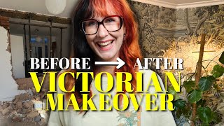 Victorian Living Room Makeover | From HMO to Cozy Vintage Home