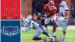 Maryland vs Florida Atlantic Highlights | FBS Week 1 | 2025 College Football