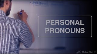 LESSON #3 PERSONAL PRONOUNS IN ENGLISH