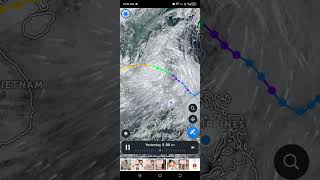Typhoon Crising Exiting Philippines Area of responsibility #typhooncrising #typhoon #typhoonph