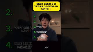RANKING 'SEND 2-3 YEARS DAGESTAN EDITS #khabibnurmagomedov #shorts #youtubeshorts #islammakhachev