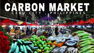 Cebu's Largest Market | Carbon Market Cebu City | Walking tour November 2024