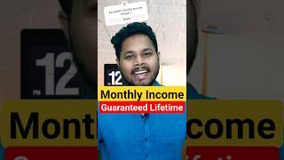 Monthly Income Lifetime Guaranteed #lic #monthlyincome