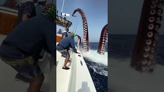 🎣 A FISHING TRIP… GONE WRONG. VERY WRONG. 🦑 #kraken #fishing