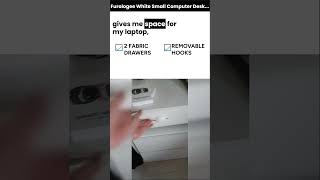 Furologee Small Computer Desk Review | Compact & Organized Workspace Setup!