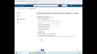 Retention policies in Microsoft 365