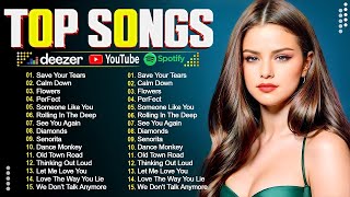 Billboard Pop Songs 2025 Playlist ✨Ed Sheeran, The Weeknd, Bruno Mars, Rihanna, Sia, Adele, Dua Lipa
