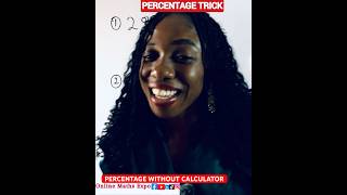 Fastest way to Calculate Percentage| Without Calculator #viralmathshorts
