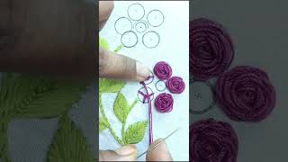 easy Hand Embroidery #embroiderydesigns #embroiderylover #embroidery #handbroidery #hand