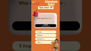 "Famous Books and Authors Quiz 📚 | #LiteratureTrivia #Shorts"