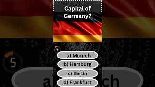 Capital of Germany #mindbendingquizQuiz #gaming #funny #quiz #mindbendingquiz #generalknowledgequiz