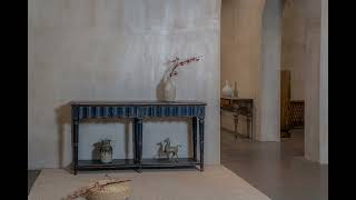 Antique Skinny Console Table