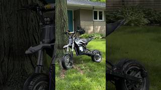 New battery, who’s this😎| top speed test coming soon.#razordirtbike #razormx650 #surron  #ebike