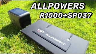 Wild Power Freedom!R1500 solar generator + SP037 panel real review, essential for camping/outdoor! 🔋