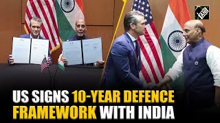 US signs 10-year defence agreement with India as Rajnath Singh, Pete Hegseth meet in Malaysia