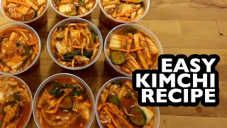 Charlie's cook line: easy kimchi recipe
