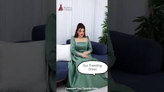 Trending Dress Colours for 2025 🌈 | Viral Outfit Ideas for Girls #shorts