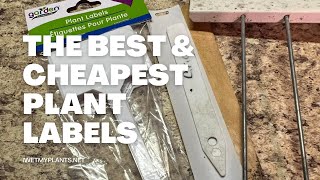 The BEST and cheapest plants labels.