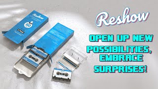 Reshow Dictating Microcassette - Micro Cassette Tapes Blank for Recording MC-60 Minutes Suited