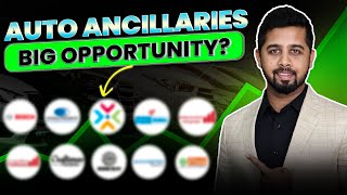 Top stocks of Indian auto ancillary sector -  The next big opportunity | Sahil Bhadviya SEBI RA